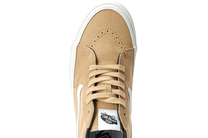 アワーレガシー ワークショップからヴォルト・バイ・ヴァンズとのコラボ Sk8-Mid が到着 Our Legacy WORK SHOP x Vans SK8-Mid LX Khaki Yin Yang Embroidery Leather Jazz Stripe Deadstock Suede Canvas Collab Release Info