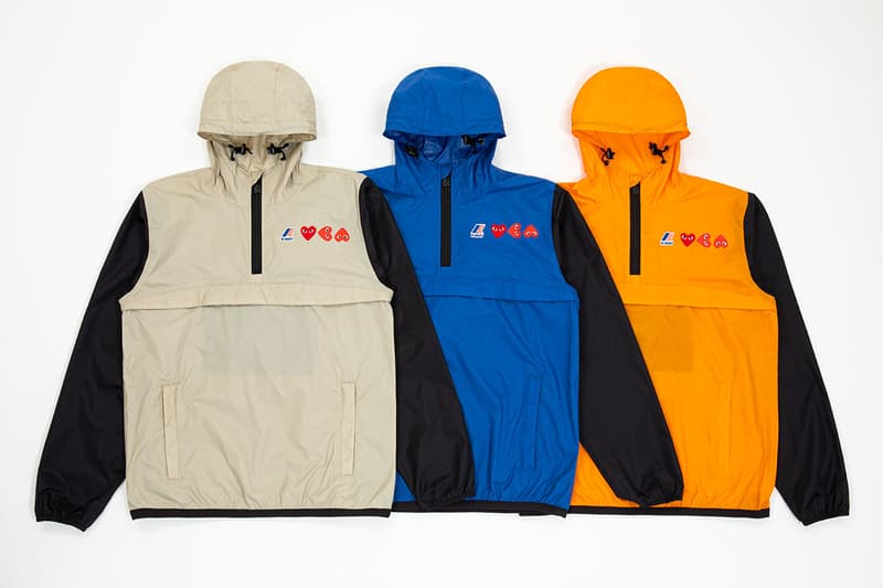 プレイ コムデギャルソン x ケーウェイのコラボアイテム第2弾が発売 PLAY COMME DES GARÇONS x K-WAY collab jackets drop 2 release info