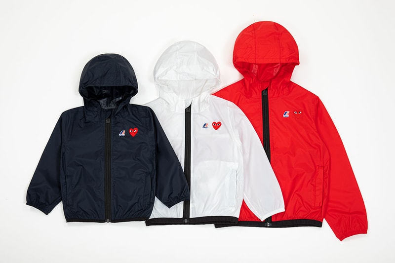 プレイ コムデギャルソン x ケーウェイのコラボアイテム第2弾が発売 PLAY COMME DES GARÇONS x K-WAY collab jackets drop 2 release info