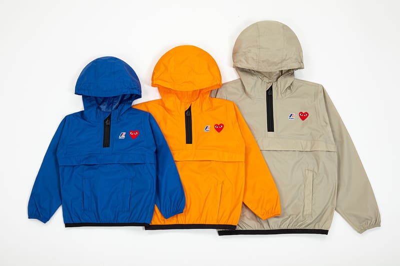 プレイ コムデギャルソン x ケーウェイのコラボアイテム第2弾が発売 PLAY COMME DES GARÇONS x K-WAY collab jackets drop 2 release info