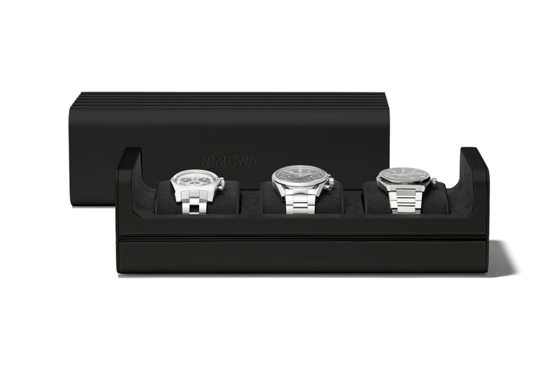 リモワからウォッチケースのブラック・エディションが限定発売 rimowa limited edition black watch case