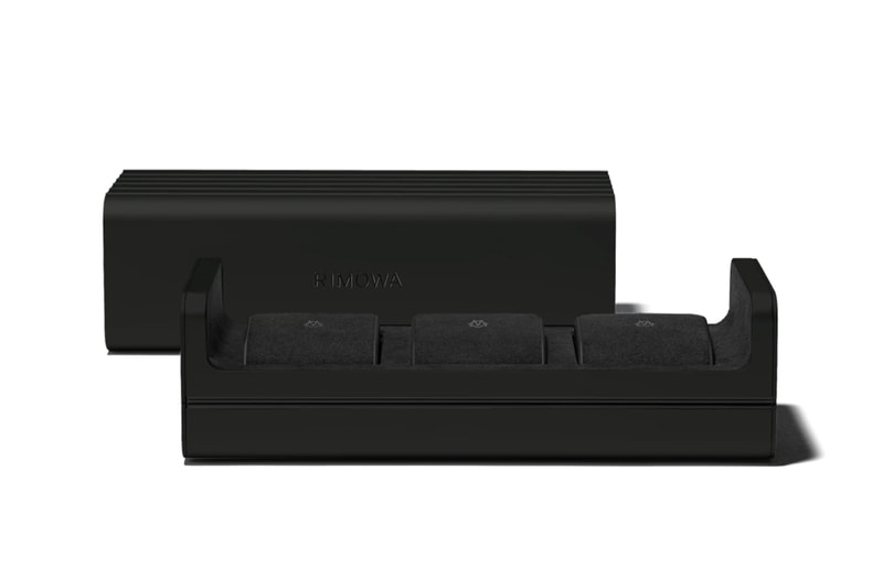 リモワからウォッチケースのブラック・エディションが限定発売 rimowa limited edition black watch case