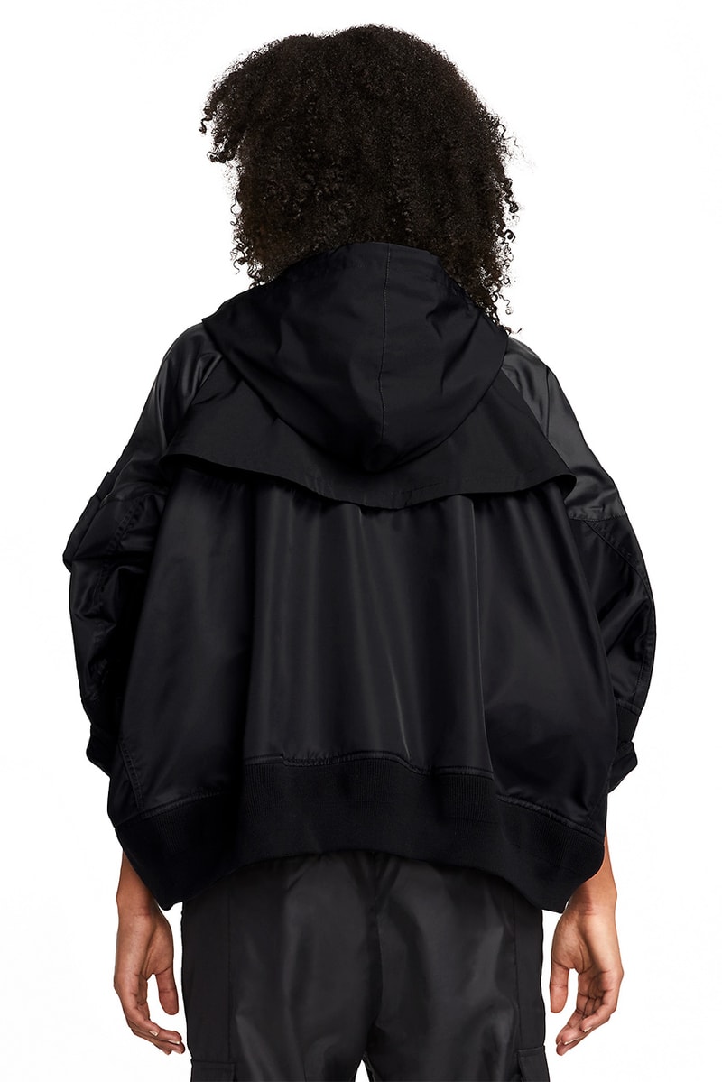 サカイ x ナイキによる2022年秋冬シーズンの最新アパレルコレクションをチェック sacai nike trench jacket cargo pants hooded jacket hoodie tee chitose abe release date info store list buying guide photos price 