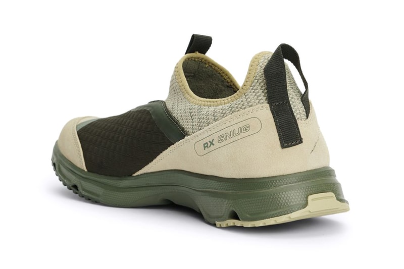 サロモンから冬用リカバリーシューズ RX Snugの新色が登場 Salomon RX Snug Black Green Winter Recovery Shoe Slip-On Grip Ripstop Sockliner Exploring Outerwear Fashion Footwear Sneakers