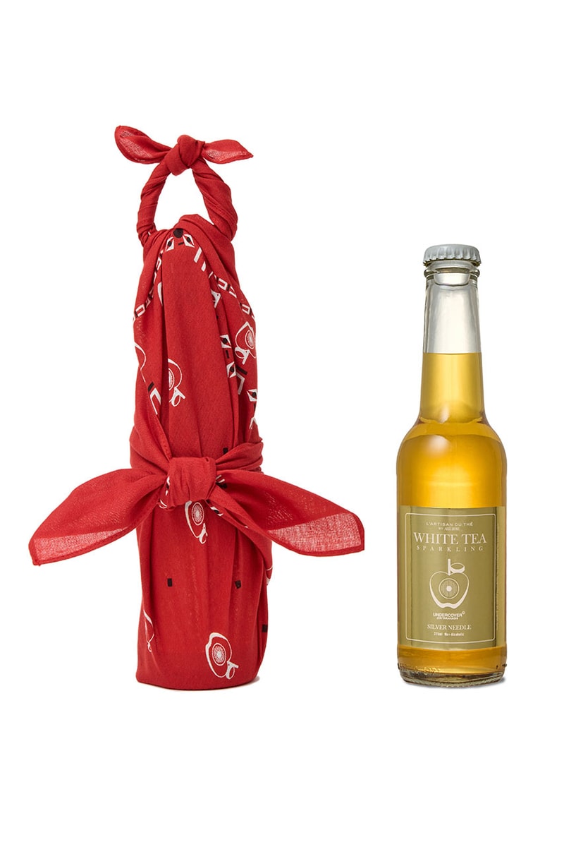 UNDERCOVER が 日本発のビバレッジブランド ラルチザン デュ テとのコラボドリンクを発売 UNDERCOVER L’ ARTISAN DU THÉ Collabo Non Alcohol Drink White Tea Sparkling Release Info