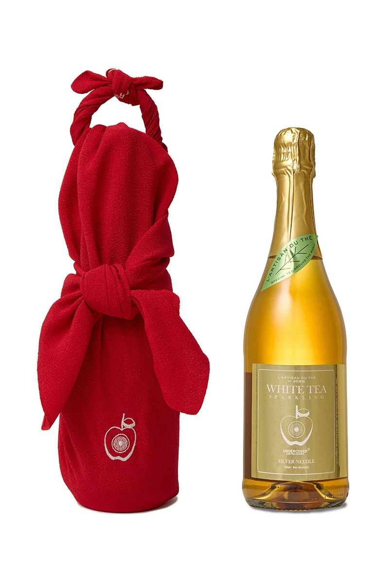 UNDERCOVER が 日本発のビバレッジブランド ラルチザン デュ テとのコラボドリンクを発売 UNDERCOVER L’ ARTISAN DU THÉ Collabo Non Alcohol Drink White Tea Sparkling Release Info