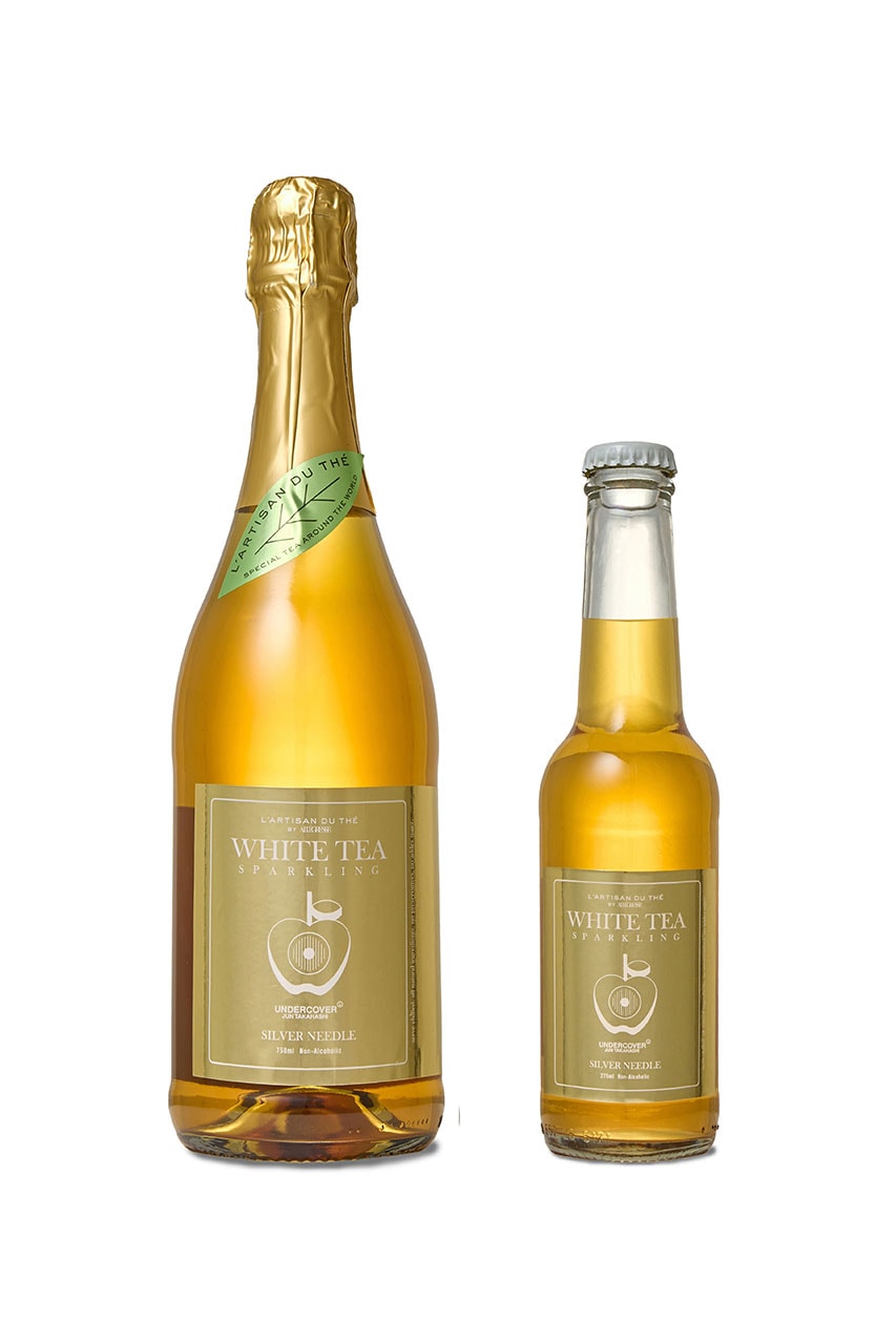 UNDERCOVER が 日本発のビバレッジブランド ラルチザン デュ テとのコラボドリンクを発売 UNDERCOVER L’ ARTISAN DU THÉ Collabo Non Alcohol Drink White Tea Sparkling Release Info