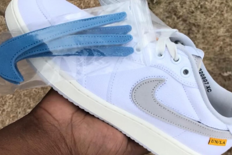 ユニオンxエアジョーダン1KOの最新ビジュアルが浮上 union x air michael jordan brand 1 low ko ajko white sail university gold neutral grey do8912 101 official release date info photos price store list buying guide