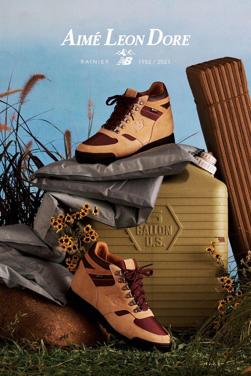 ニューバランスからエメ レオン ドレとのコラボレーニアがリリース Aimé Leon Dore New Balance Rainier release info