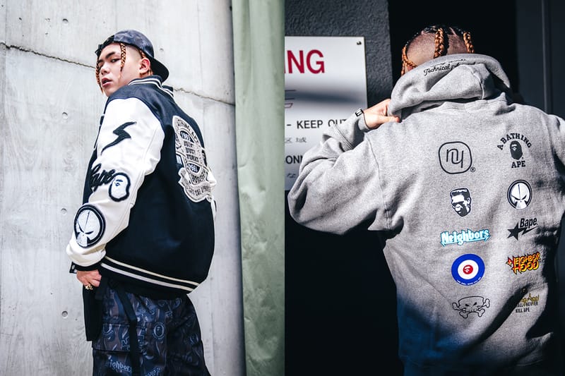 BAPE®️ x NEIGHBORHOOD による2022年秋冬シーズンのコラボコレクションが到着