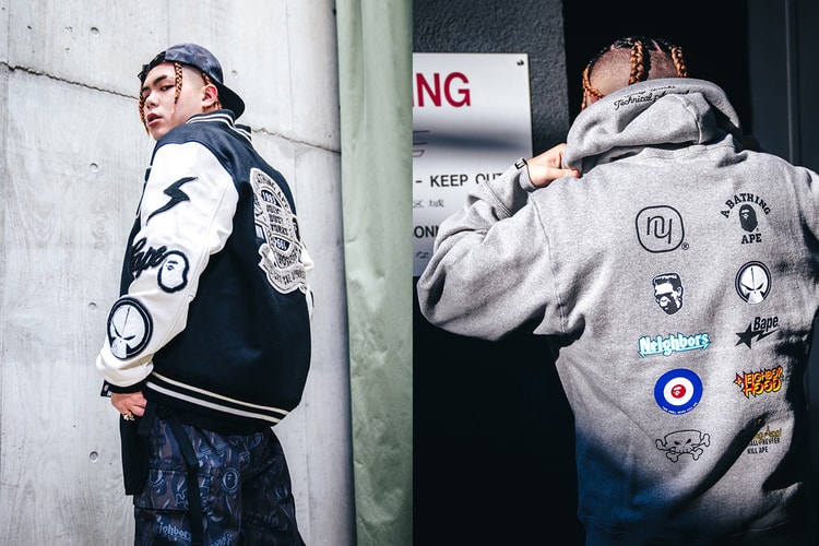 BAPE®️ x NEIGHBORHOOD による2022年秋冬シーズンのコラボコレクションが到着