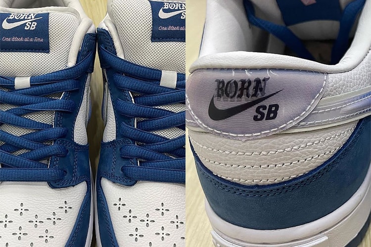 Nike SB x BornxRaised によるコラボ Dunk Low のディテールをチェック