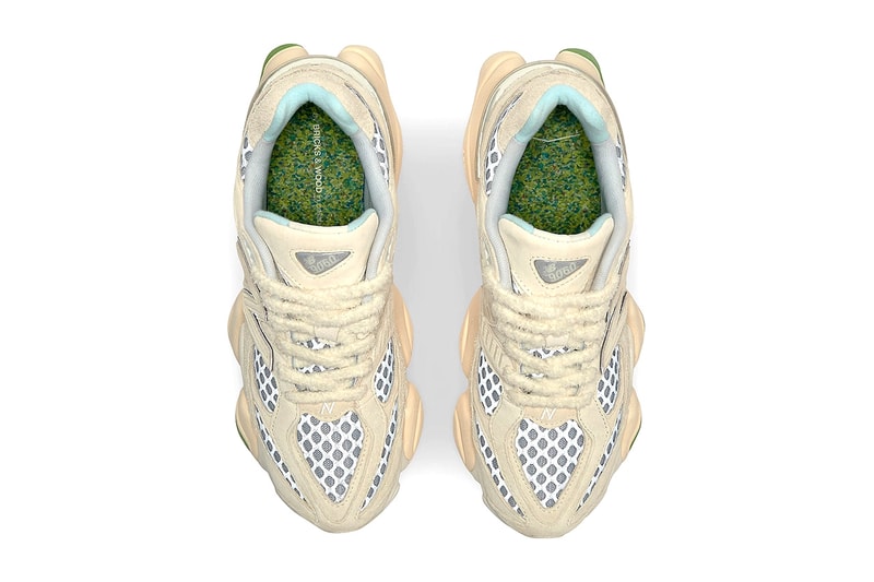 ニューバランスが米ロサンゼルスのストリートブランド ブリックス&ウッドとのコラボ90/60を発売 bricks & wood new balance 9060 white green U9060BW1 release date info kacey lynch store list buying guide photos price 