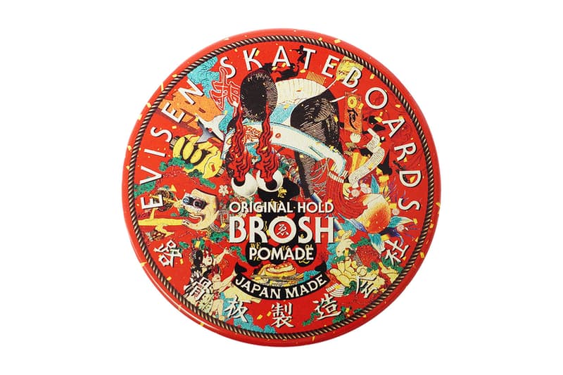 ポマードブランド ブロッシュとエヴィセン スケートボードがコラボアイテムを発売 BROSH Evisen Skateboards Collabo Item Release Info