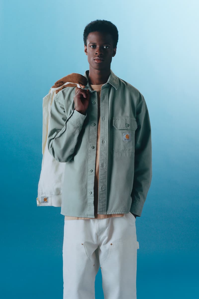 カーハートWIP 2023年春夏コレクション Carhartt WIP Spring Summer 2023 SS23 capsule colletion workwear michigan coat double knee master shirt release info date price