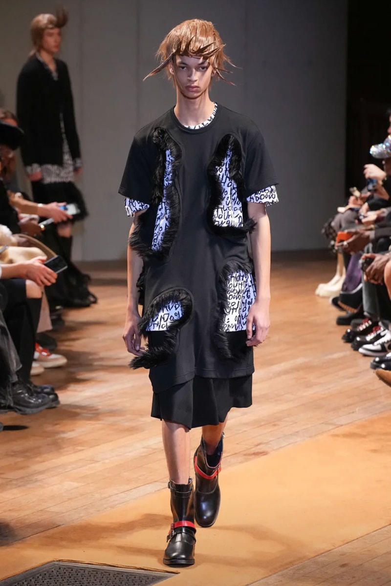 コム デ ギャルソン・オム プリュス 2023年秋冬コレクション COMME des GARÇONS HOMME PLUS FW23 Relies on Deconstruction and Reconstruction Unconventional cuts turn formalwear avant-garde.