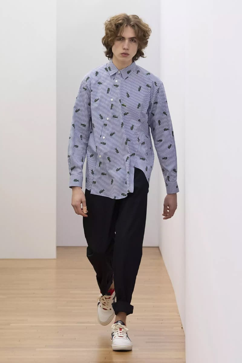 コム デ ギャルソン・シャツ 2023年秋冬コレクション Lacoste and Asics Collaborations Lead COMME des GARÇONS Shirt FW23 french sub label cdg tokyo