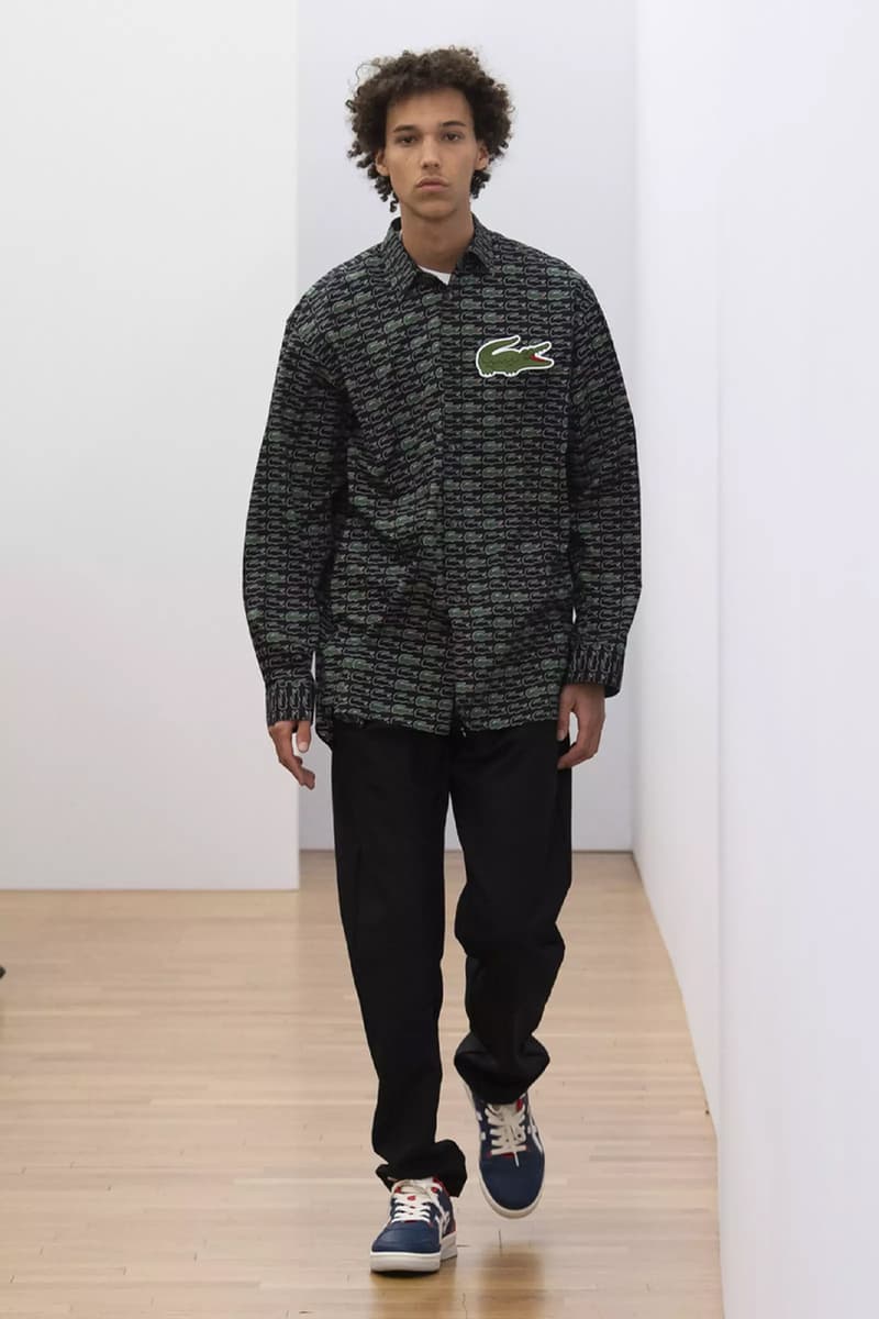 コム デ ギャルソン・シャツ 2023年秋冬コレクション Lacoste and Asics Collaborations Lead COMME des GARÇONS Shirt FW23 french sub label cdg tokyo