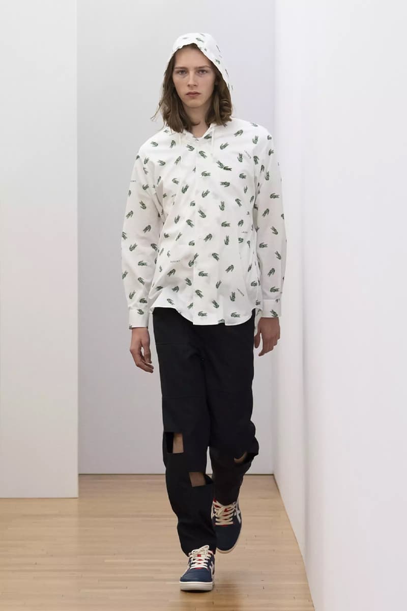 コム デ ギャルソン・シャツ 2023年秋冬コレクション Lacoste and Asics Collaborations Lead COMME des GARÇONS Shirt FW23 french sub label cdg tokyo