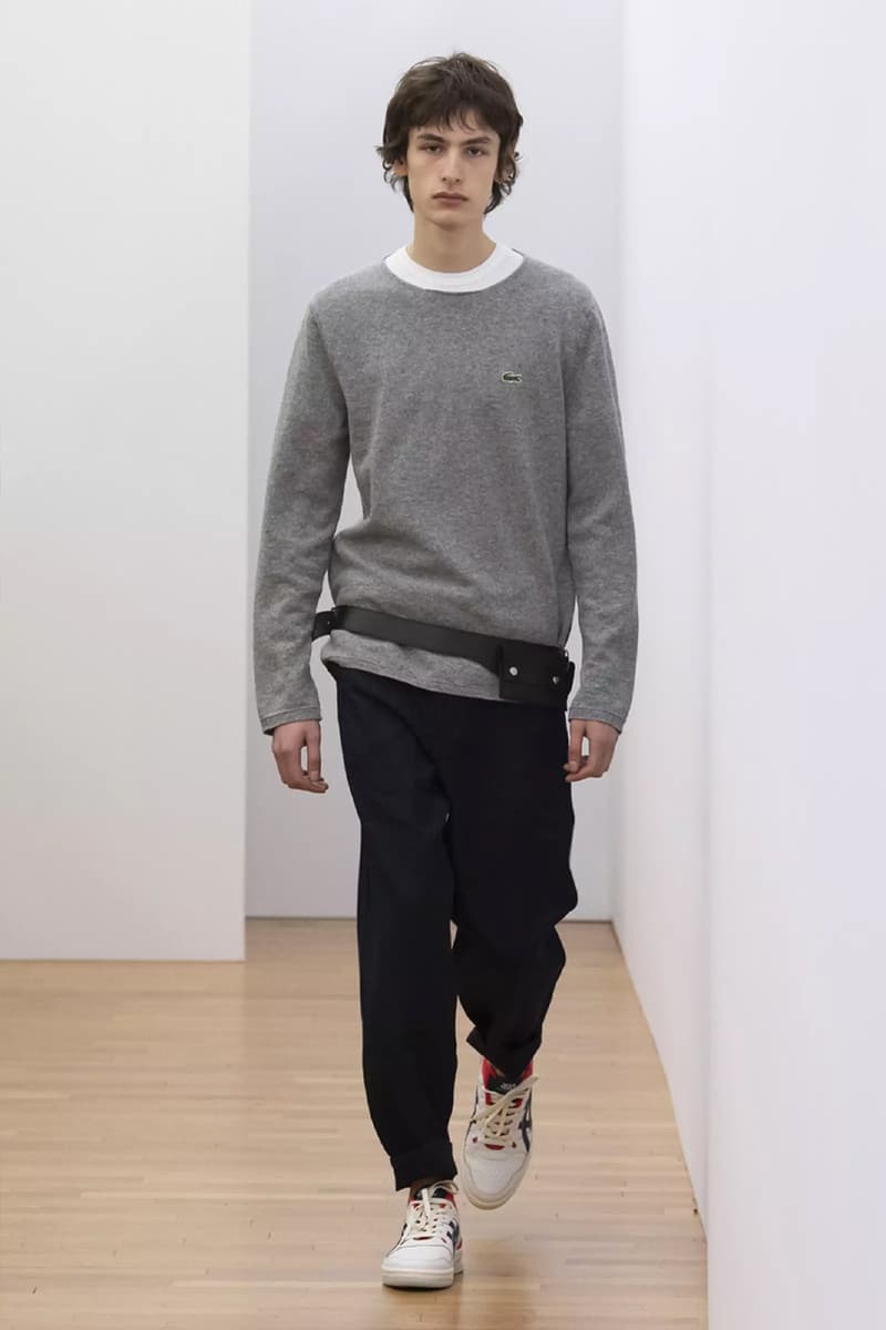 コム デ ギャルソン・シャツ 2023年秋冬コレクション Lacoste and Asics Collaborations Lead COMME des GARÇONS Shirt FW23 french sub label cdg tokyo