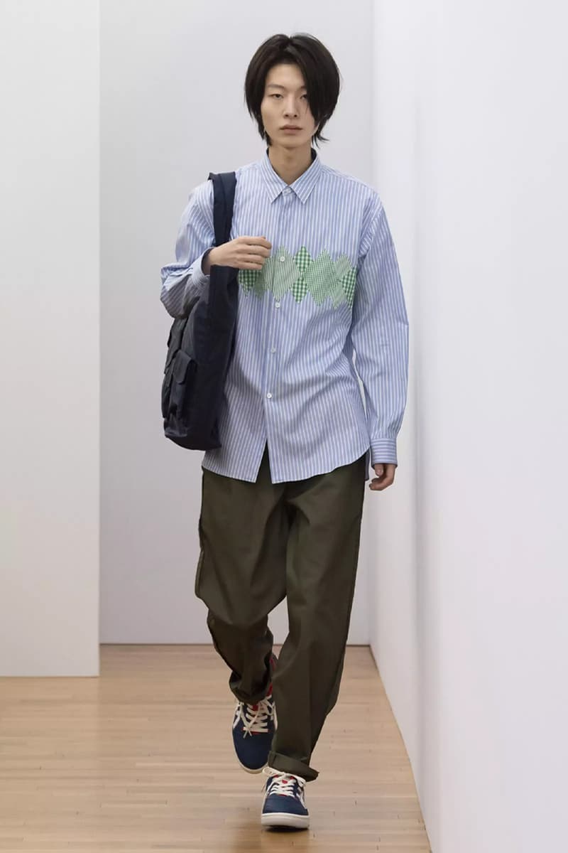 コム デ ギャルソン・シャツ 2023年秋冬コレクション Lacoste and Asics Collaborations Lead COMME des GARÇONS Shirt FW23 french sub label cdg tokyo