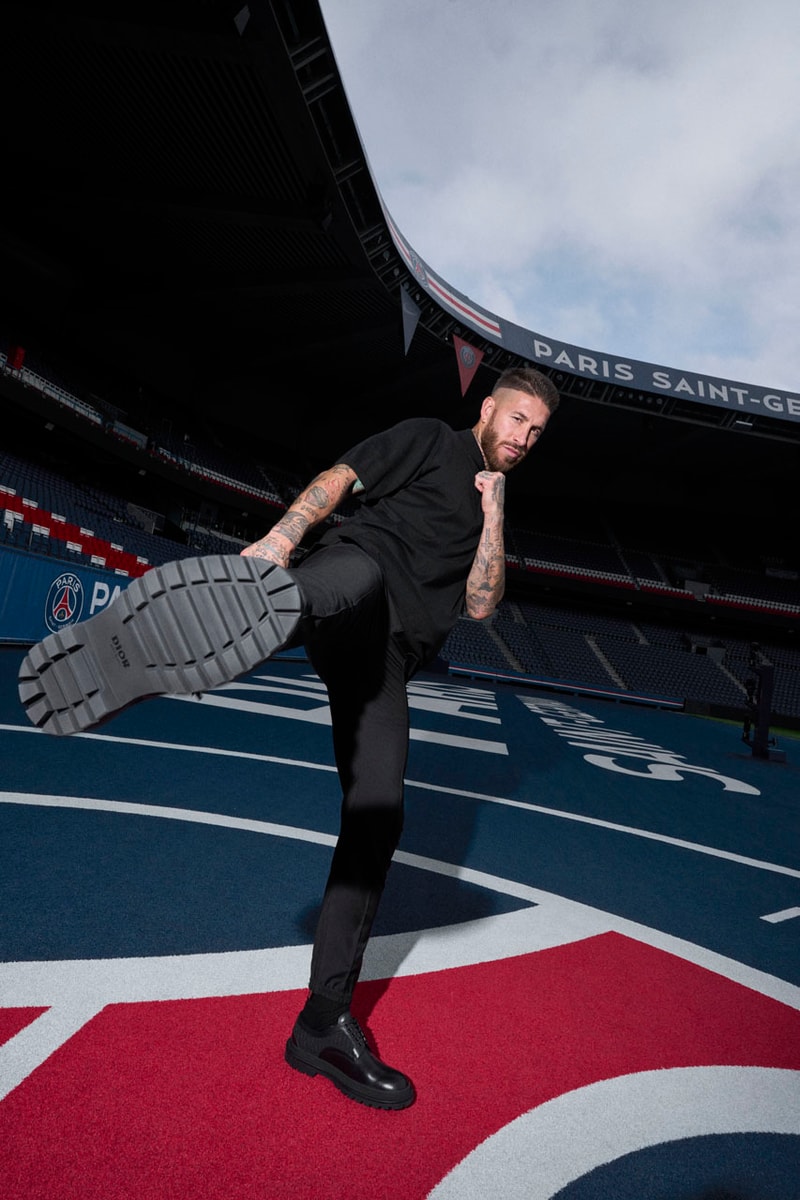 ディオールがパリ・サンジェルマンのオフィシャルワードローブを発表　Kim Jones Outfits Paris Saint-Germain With Timeless Dior Men's Designs