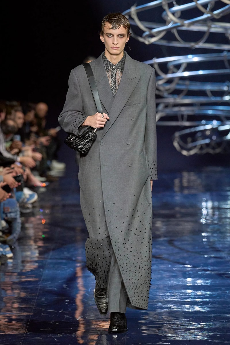 フェンディ 2023年秋冬メンズコレクション FENDI Fall Winter 2023 Menswear Milan Fashion Week FW23 Silvia Venturini Fendi Runway Show Collection Looks