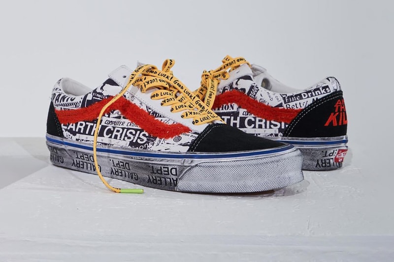 ギャラリーデプトとヴァンズ GALLERY DEPT. と Vans から汚し加工の施されたコラボスニーカーが登場