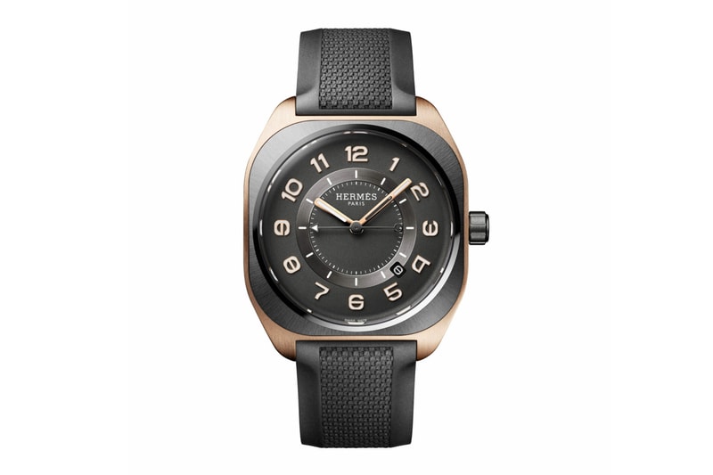 エルメス H08 シリーズからローズゴールドとチタンを組み合わせた新作ウォッチが登場 Hermès Reinterprets the H08 Watch in Rose Gold and Titanium Featuring a two-tone design that boasts urban sophistication and sporty appeal.