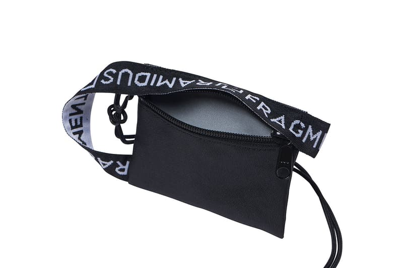 フラグメント デザイン x ラミダスから2023年春夏シーズンの新作アイテムが到着 Hiroshi Fujiwara fragment design x RAMIDUS NECK POUCH MINI POUCH 2023 Spring Summer release info