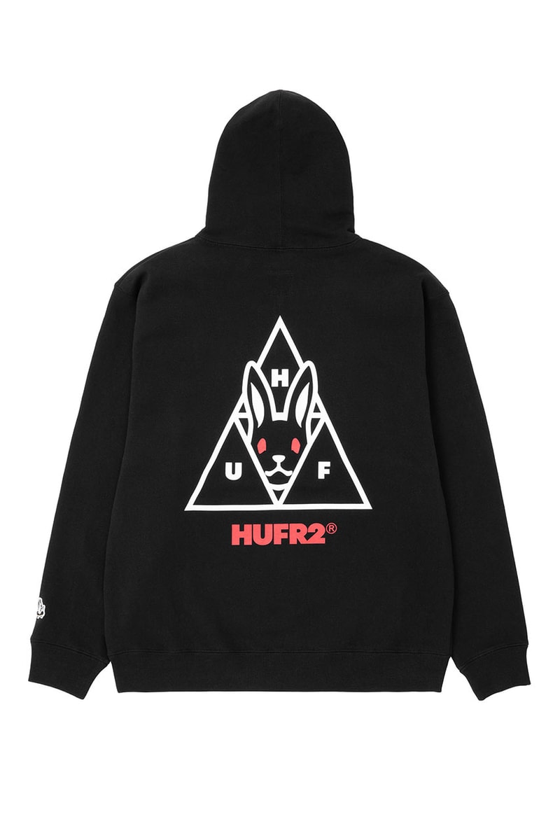 ハフが2023年の開幕を祝して#FR2とのコラボコレクションをリリース HUF x #FR2 "YEAR OF THE RABBIT" has released