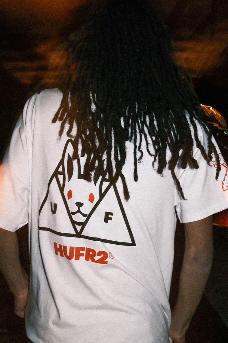 ハフが2023年の開幕を祝して#FR2とのコラボコレクションをリリース HUF x #FR2 "YEAR OF THE RABBIT" has released