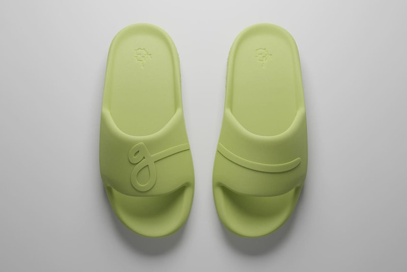 ジョン・ガイガーが波型のソールを搭載した新作スライドを発表 john geiger jg slide green red black spring 2023 release date info store list buying guide photos price 