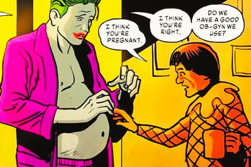 ジョーカーが新作コミックで妊娠・出産したと発覚