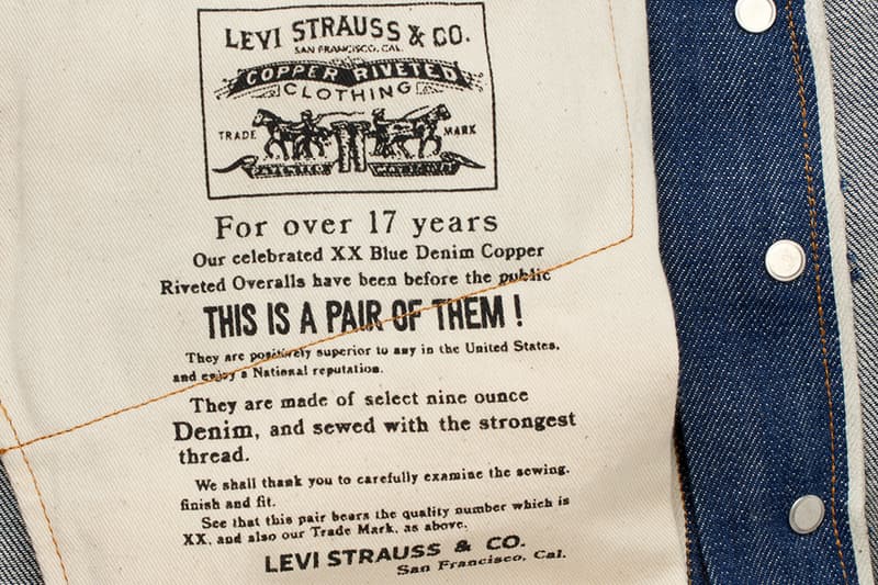 リーバイスから501® の誕生150周年を記念した復刻限定コレクションがローンチ Levi’s® 150th Anniversary of the 501®  Jeans limited Collection Launch info