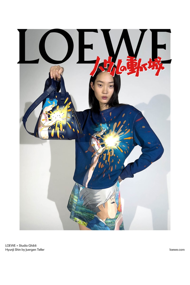 ロエベ x スタジオジブリによる『ハウルの動く城』カプセルコレクションのポップアップストアがオープン LOEWE x Studio Ghibli HOWL'S MOVING CASTLE capsule collection pop up store open info