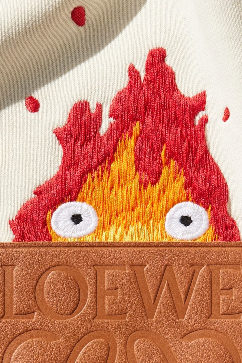 ロエベが『ハウルの動く城』とのコラボコレクションを発表 LOEWE Studio Ghibli HOWL'S MOVING CASTLE collab capsule collection release info