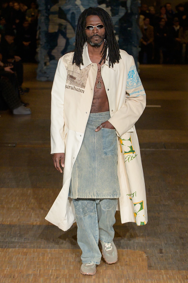 マリーン セル 2023年秋冬コレクション Marine Serre FW23 "Rising Shelter" Paris Fashion Week moon symbol optimism dystopian future noaj cyrus grande halle de la villette