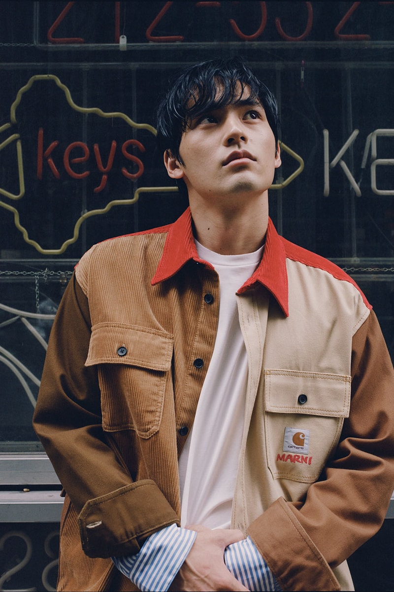 マルニとカーハートWIPによるコラボを祝したポップアップが渋谷パルコにて開催 marni carhartt wip shibuya parco info