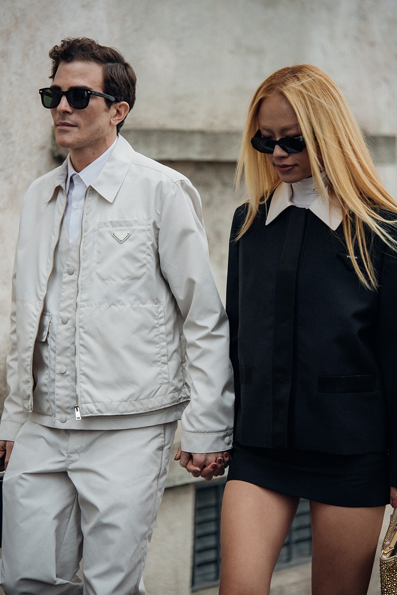Streetstyle：ミラノ・ファッションウィーク2023年秋冬 Wild Colors and Audacious Patterns Dazzle Mens Milan Fashion Week FW23 Street Style fall winter 2023 fendi gucci adidas baguette kim jones prada raf simons charles jeffrey loverboy milanese etro charles jeffrey loverboy