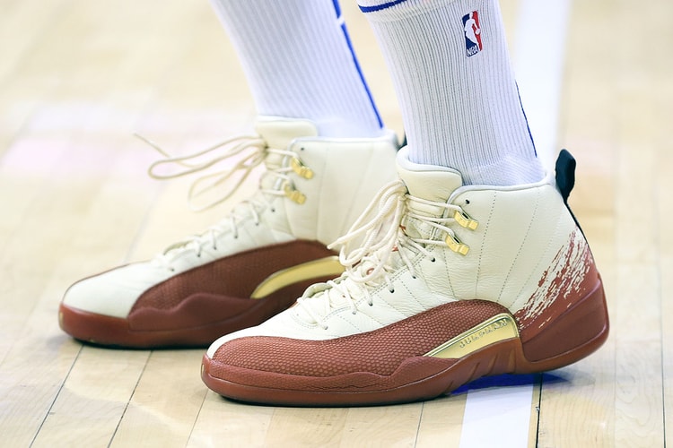 PJ・タッカーが NBA 公式戦で Eastside Golf の Air Jordan 12 を着用