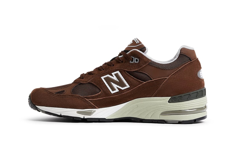 ニューバランス991からブラウンを纏った新色“モカブラウンが登場 New Balance 991 Made in UK Sneaker Trainer Footwear Shoes Flimby Brown Mocha Off White Fashion Style England NB 