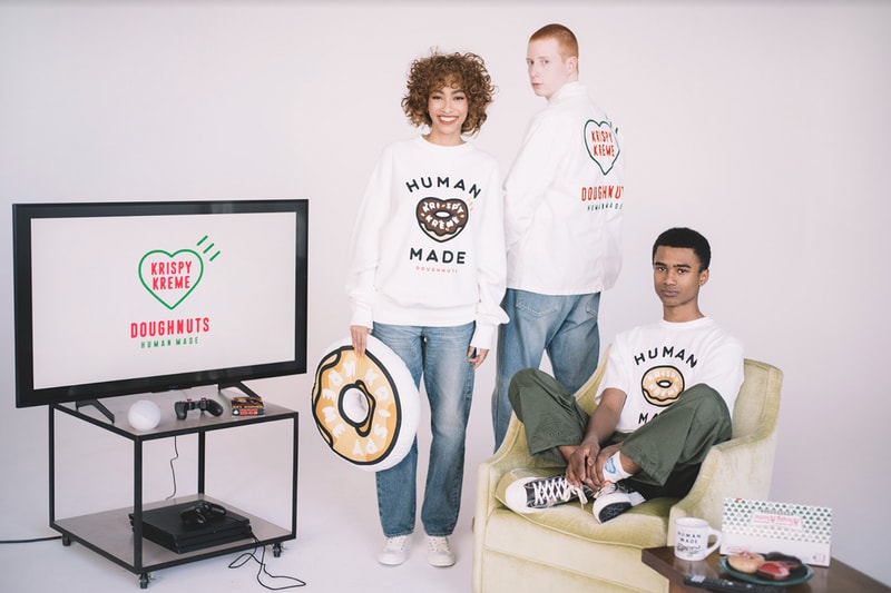 ヒューマン メイド x クリスピー・クリーム・ドーナツによるコラボドーナツ & グッズが発売 NIGO®️ HUMAN MADE®️ x Krispy Kreme Doughnuts collab release info
