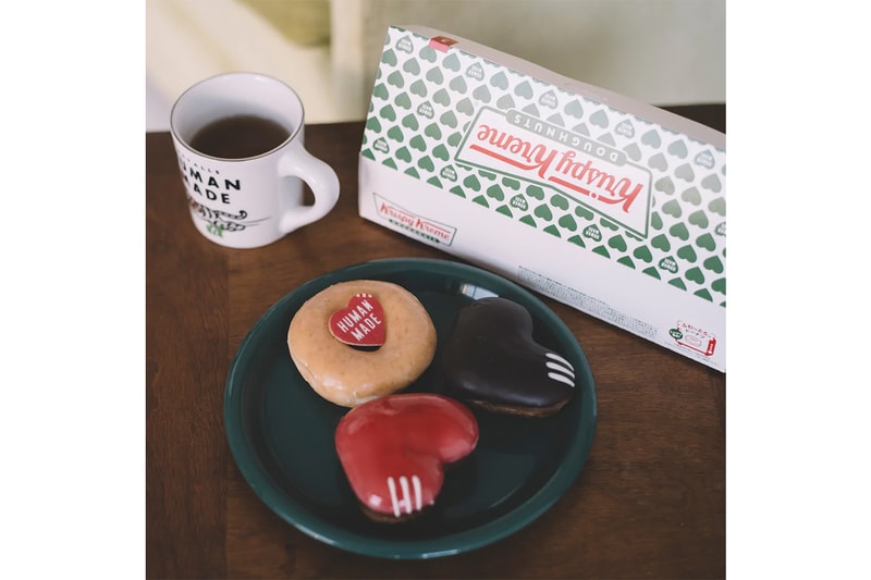 ヒューマン メイド x クリスピー・クリーム・ドーナツによるコラボドーナツ & グッズが発売 NIGO®️ HUMAN MADE®️ x Krispy Kreme Doughnuts collab release info