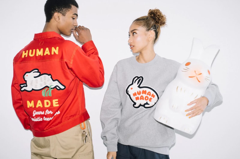 ヒューマン メイドから “ラッキーラビット” カプセルコレクションが発売  NIGO®️ HUMAN MADE®️ “LUCKY RABBIT”  Capsule collection release info