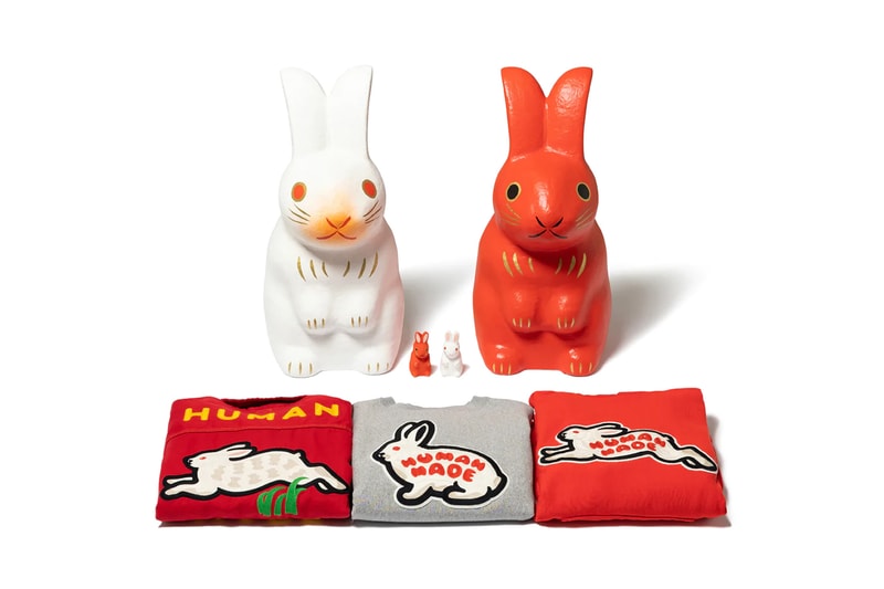 ヒューマン メイドから “ラッキーラビット” カプセルコレクションが発売  NIGO®️ HUMAN MADE®️ “LUCKY RABBIT”  Capsule collection release info
