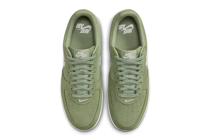 ナイキからジュエルスウッシュを備えたレトロな新作エアフォース1が登場 Nike Air Force 1 Low Jewel Oil Green DV0785-300 Release date info store list buying guide photos price