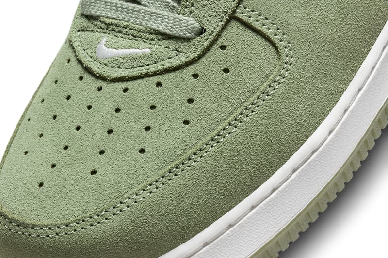 ナイキからジュエルスウッシュを備えたレトロな新作エアフォース1が登場 Nike Air Force 1 Low Jewel Oil Green DV0785-300 Release date info store list buying guide photos price