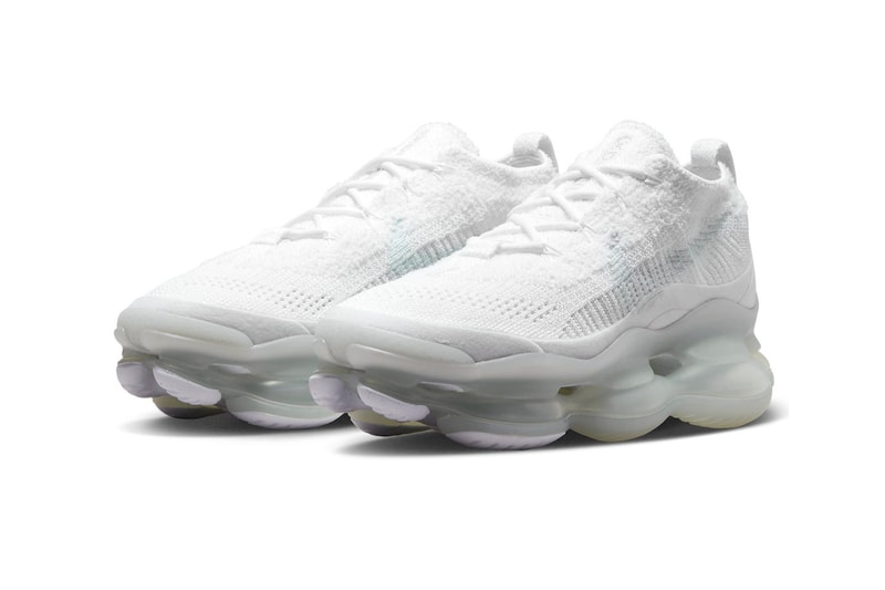 ナイキから雪景色を連想させる新作エアマックススコーピオンが登場 Nike Air Max Scorpion white mint spring 2023 DJ4702 100 flyknit release info date price