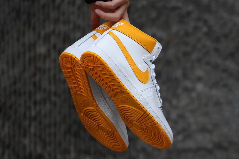 エアジョーダン1の前身モデル ナイキエアシップから新色が登場 nike air ship university gold DX4976 107 release date info store list buying guide photos price 